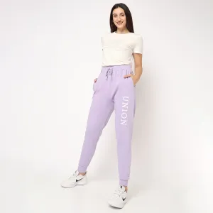 Slim Fit Graphic Mid Rise Joggers