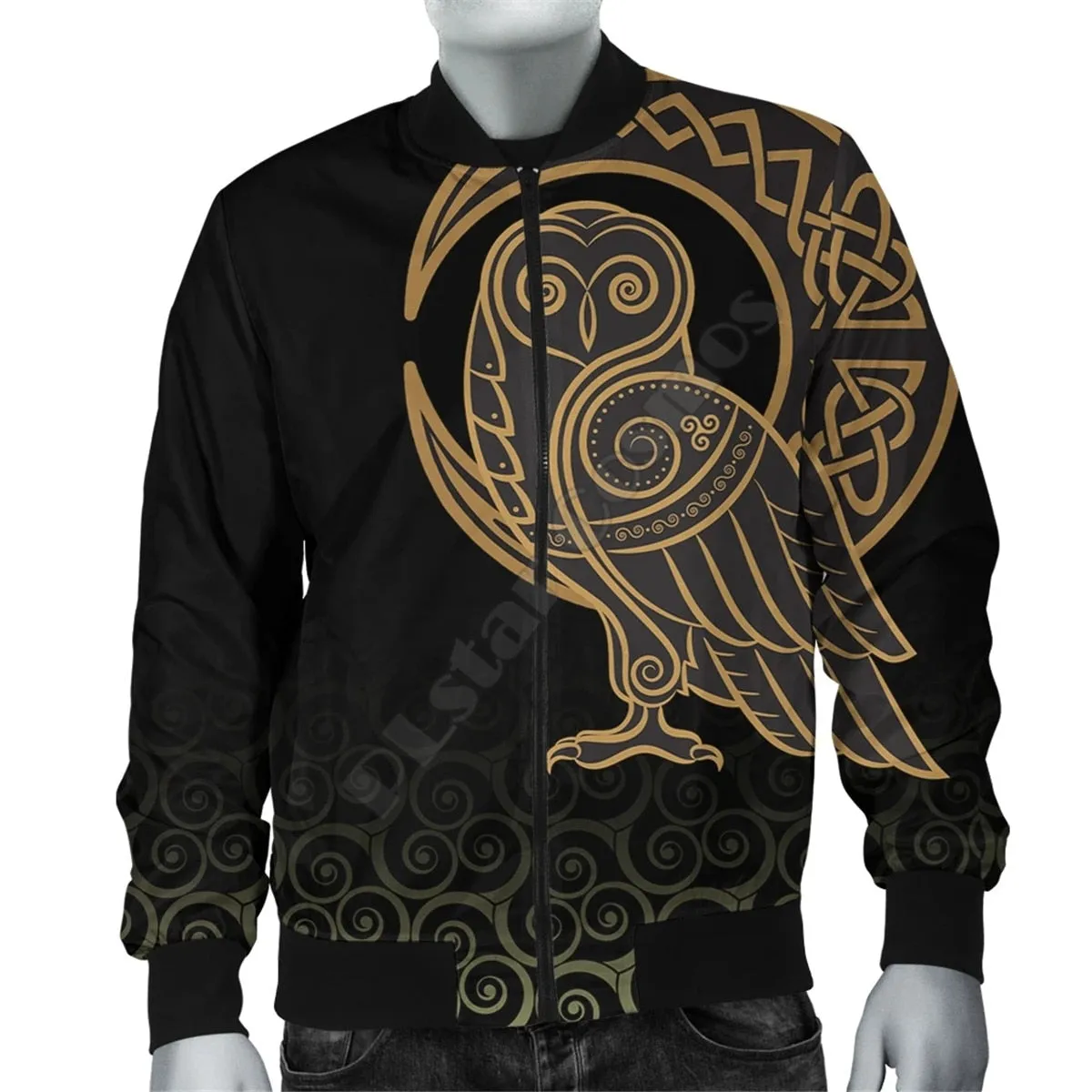 Viking Style Bomber Jacket