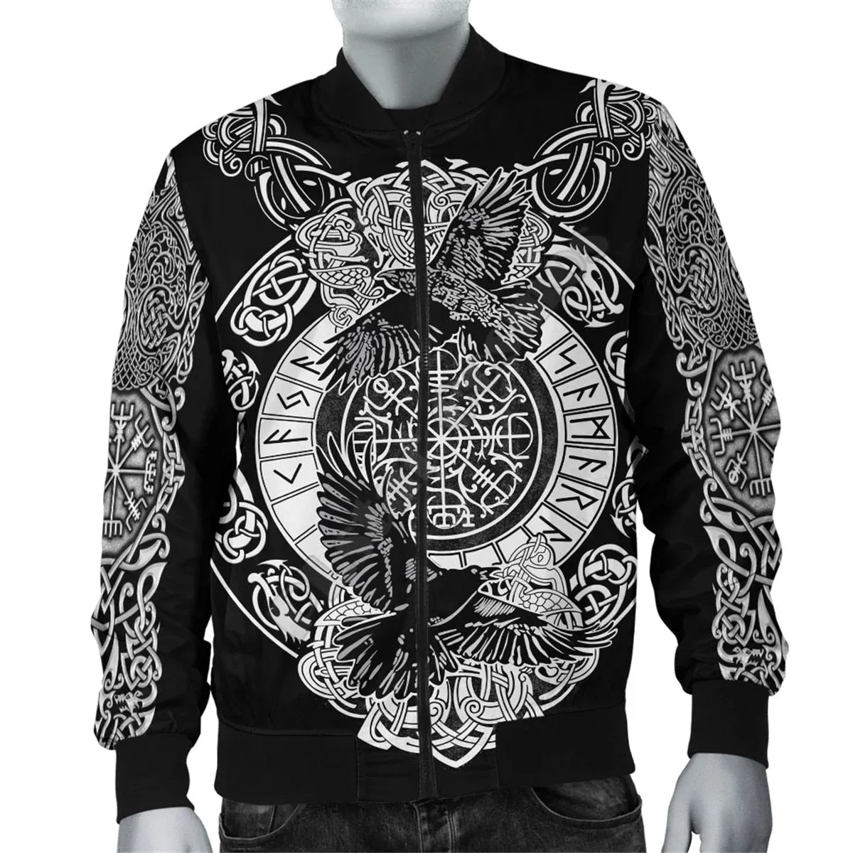 Viking Style Bomber Jacket