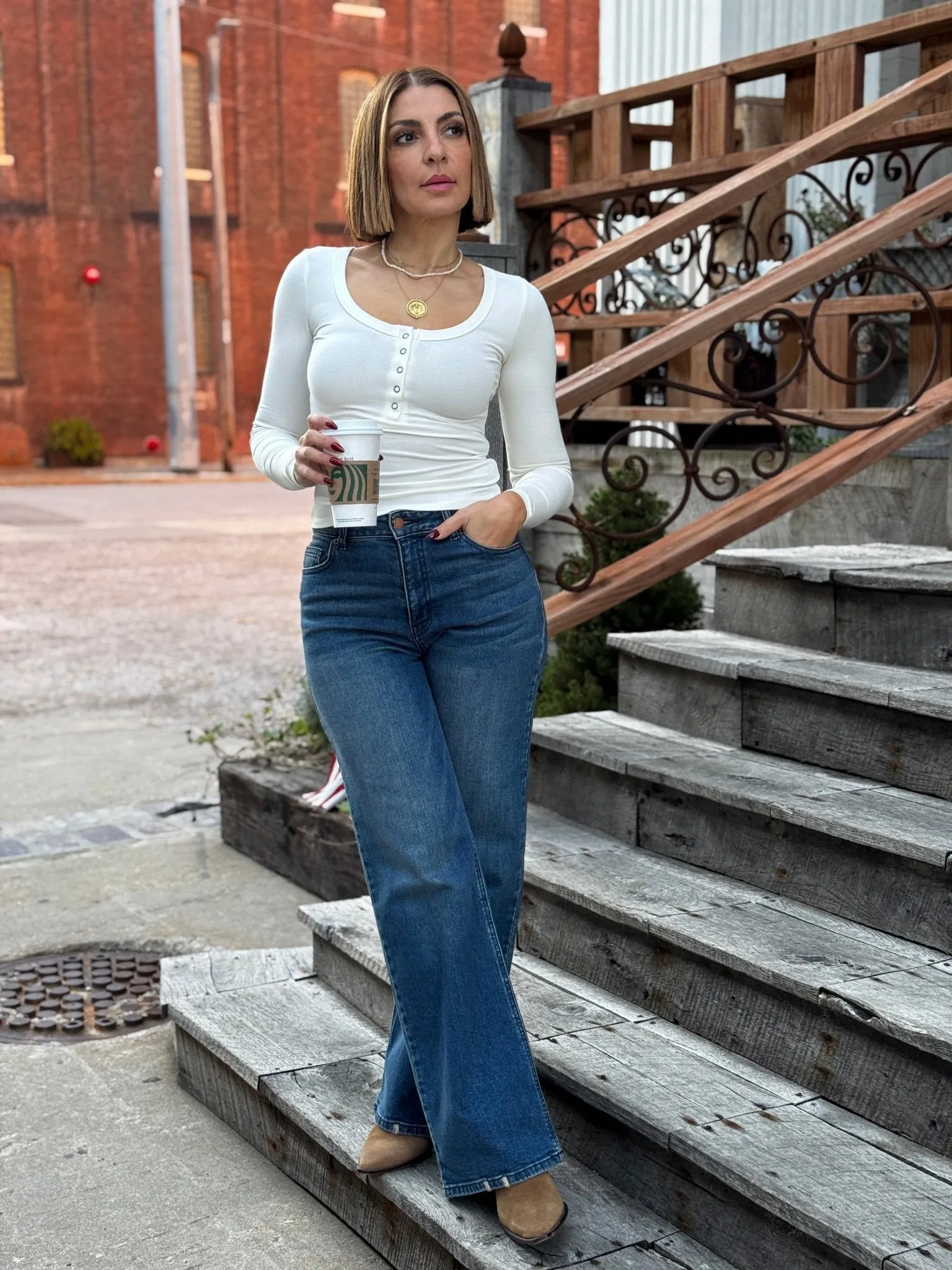 Wendy Top (Ivory)