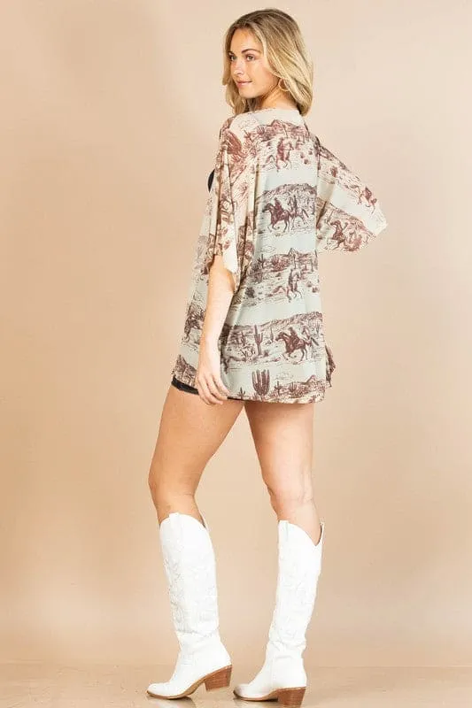 Wild West Lightweight Cardigan