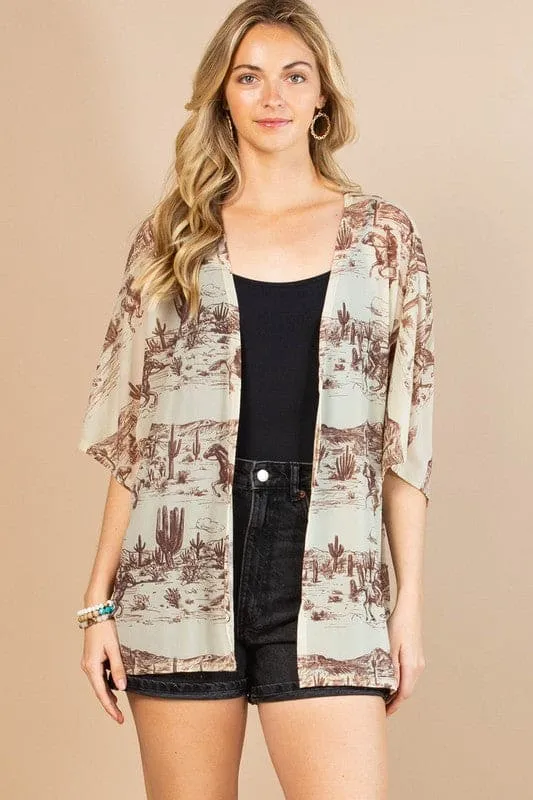 Wild West Lightweight Cardigan