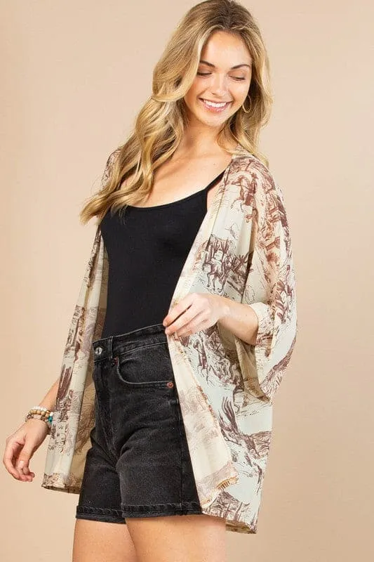 Wild West Lightweight Cardigan