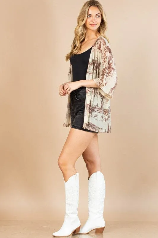 Wild West Lightweight Cardigan