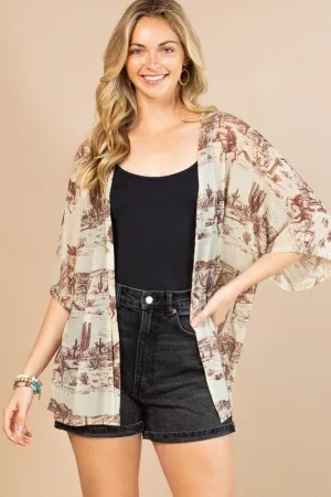 Wild West Lightweight Cardigan
